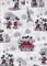 Licensed Disney Prints - Mickey & Minnie Vintage Scenes of Romance Cotton Fabric by the Yard